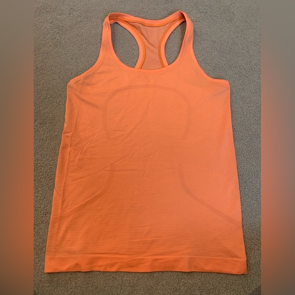 lululemon athletica Tops - Lululemon Swiftly Tank 2.0 Orange